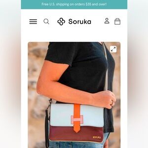 NWT Soruka crossbody or handbag option